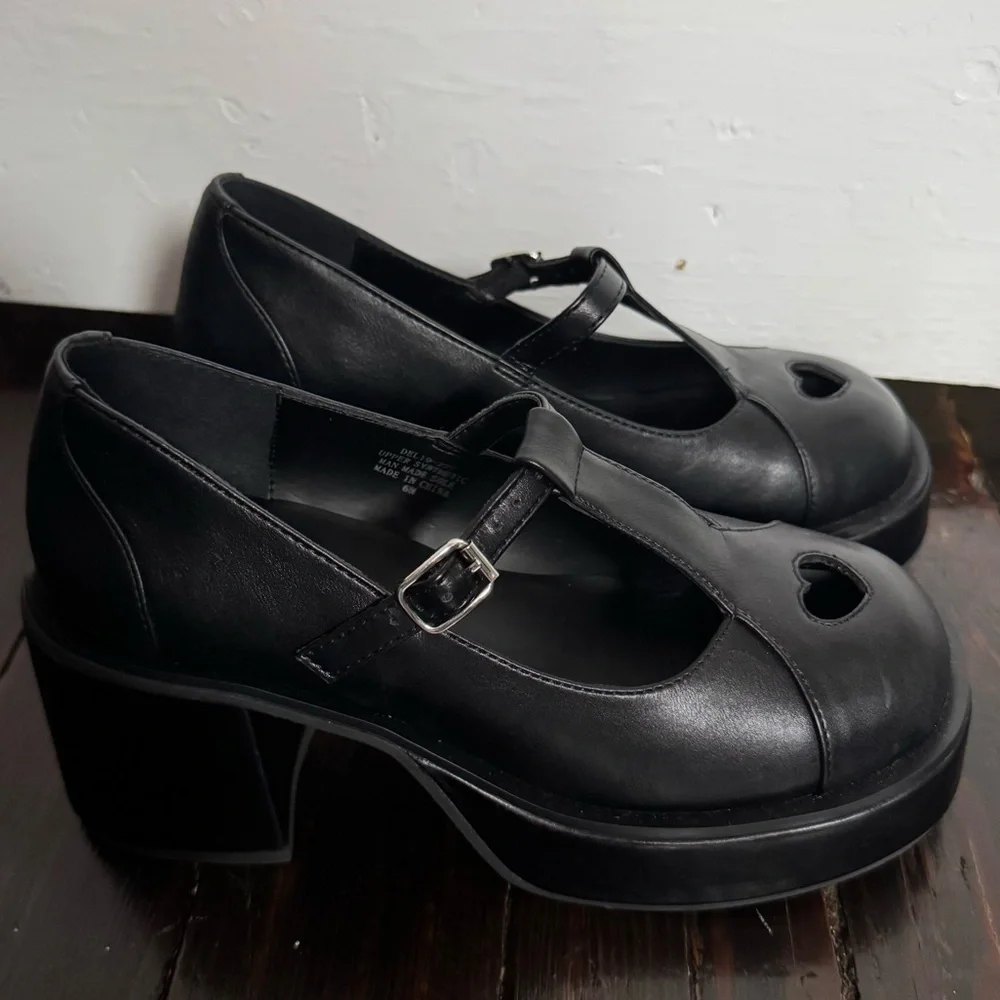 Delia’s platform Mary Janes